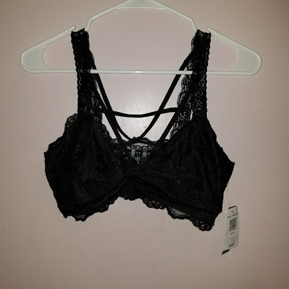 Black bralette